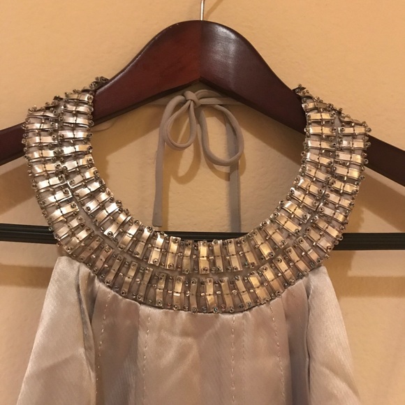 Silver Cocktail Dress - Picture 2 of 5